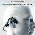 thumbnail image 3 of Open Ear AC210 Headphones, Bluetooth 5.4 Earphones Stereo Sound, Wireless Headphones 30 Hours Playback, Type-C Charging, HD Clear Calls, Touch Control, IPX5 Waterproof Open Ear Earbuds(Blue), 3 of 4