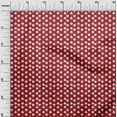 thumbnail image 3 of oneOone Viscose Chiffon Red Fabric Poker Card Craft Projects Decor Fabric Printed by The Yard 42 Inch Wide, 3 of 4