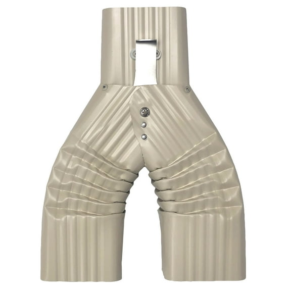 Basic Downspout Diverter for Rain Barrels (2X3, Wicker)