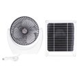 thumbnail image 2 of USB Desktop Fan, Mini Size Solar Powered Fan ABS Monocrystalline Silicon High Applicability  For Hiking For Fishing, 2 of 8