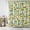 Green, variant on Shower Curtain Floral Lemon Shower Curtains for Bathroom Decor, Waterproof Polyester Shower Curtain Set with Hooks, Small Stall Size 36" x 72" Sage Green Stripes
