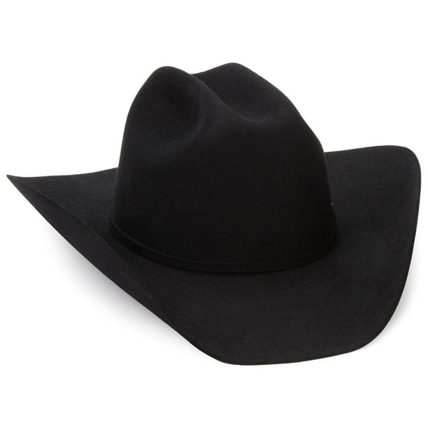 Resistol - Resistol Cowboy Hat Mens City Limits Felt Black RFCTLM ...