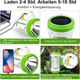 thumbnail image 3 of Lámpara LED para acampar, lámpara LED solar para acampar con cargador USB, linternas portátiles ultrabrillantes para acampar, lámpara para carpa, luz para acampar, luz para acampar al aire libre,, 3 of 5