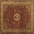 thumbnail image 1 of Ahgly Company Indoor Square Persian Brown Traditional Area Rugs, 8' Square, 1 of 4