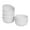 White, variant on 10 Strawberry Street Double Line 6.25"/24 oz Round Cereal Bowl, Set of 6, White