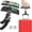 Silver+black, variant on 2-Pack Travel Digital Luggage Scale - Portable Luggage Scale -Luggage Scales for Suitcases - Ideal for Travel Scale Luggage Weight - 110LB/50KG, Includes Battery - Temperature Display Luggage Scale