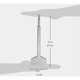 thumbnail image 5 of Cincel SDS Plus, 250 x 75 mm, cincel para azulejos en ángulo curvado, para quitar cincel para azulejos, 5 of 5
