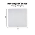 thumbnail image 5 of Staples Medium Pile Carpet and Hard Floor Chair Mat 46" x 48" Rectangular 28816, 5 of 6