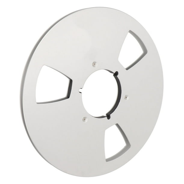 Empty Reel Reel, 3 Holes 1/4 7 Inch Empty Reel Opening Machine Part Reel to  Reel Tape Player (Silver) : : Tools & Home Improvement
