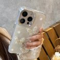 thumbnail image 5 of Pearl butterfly suitable for 16pro Apple 17ProMax mobile phone case 15Promax protective case, 5 of 9