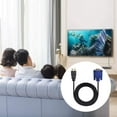 thumbnail image 7 of 1080P HDTV Male to VGA Male D SUB 15 Pin M/M Adapter Converter Cable Convert Signal from Laptop PC TV Box to VGA Monitors Projectors TV（1M/1 5M/1 8M/3M/5M/10M）, 7 of 7
