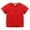 3Red, variant on Cnuiaeg Short Sleeve T-Shirt Solid Color Tee for Boys Girls, Unisex,Color Blue,Size 18-24 Months
