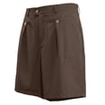 thumbnail image 6 of Uwinwear Men's Baggy Wide Leg Casual Shorts Pleated Dress Business Elastic Waist Summer Lightweight Shorts with Pockets, 6 of 6