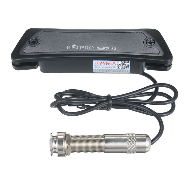 JUSTPRO High Quality Passive Magnetic Sound Hole Pickup Humbucker Dual