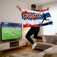 thumbnail image 3 of Bandera de Fútbol con Mangas de Brazo Bandera Del Cuerpo Del Ventilador Del Manto para la Copa Del Mundo 2026 Estados Unidos Canadá México, Poliéster, 150 X 90 cm, 3 of 6