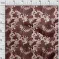 thumbnail image 3 of oneOone Cotton Silk Brown Fabric Abstracts Sewing Fabric By The Yard Printed Diy Clothing Sewing Supplies 42 Inch Wide, 3 of 4