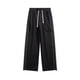 thumbnail image 1 of Pantalones largos para hombre, pantalones casuales de seda fría, pantalones de secado drapeado, pantalones de paracaidista de tubo recto, pantalones largos para hombre, pantalones de hombre, 1 of 7