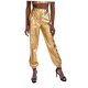 thumbnail image 4 of WHAMVOX 1Ud Leggings Dorados Para Mujer Ropa Casual Ideal Para Bar Y Ktv, 4 of 6