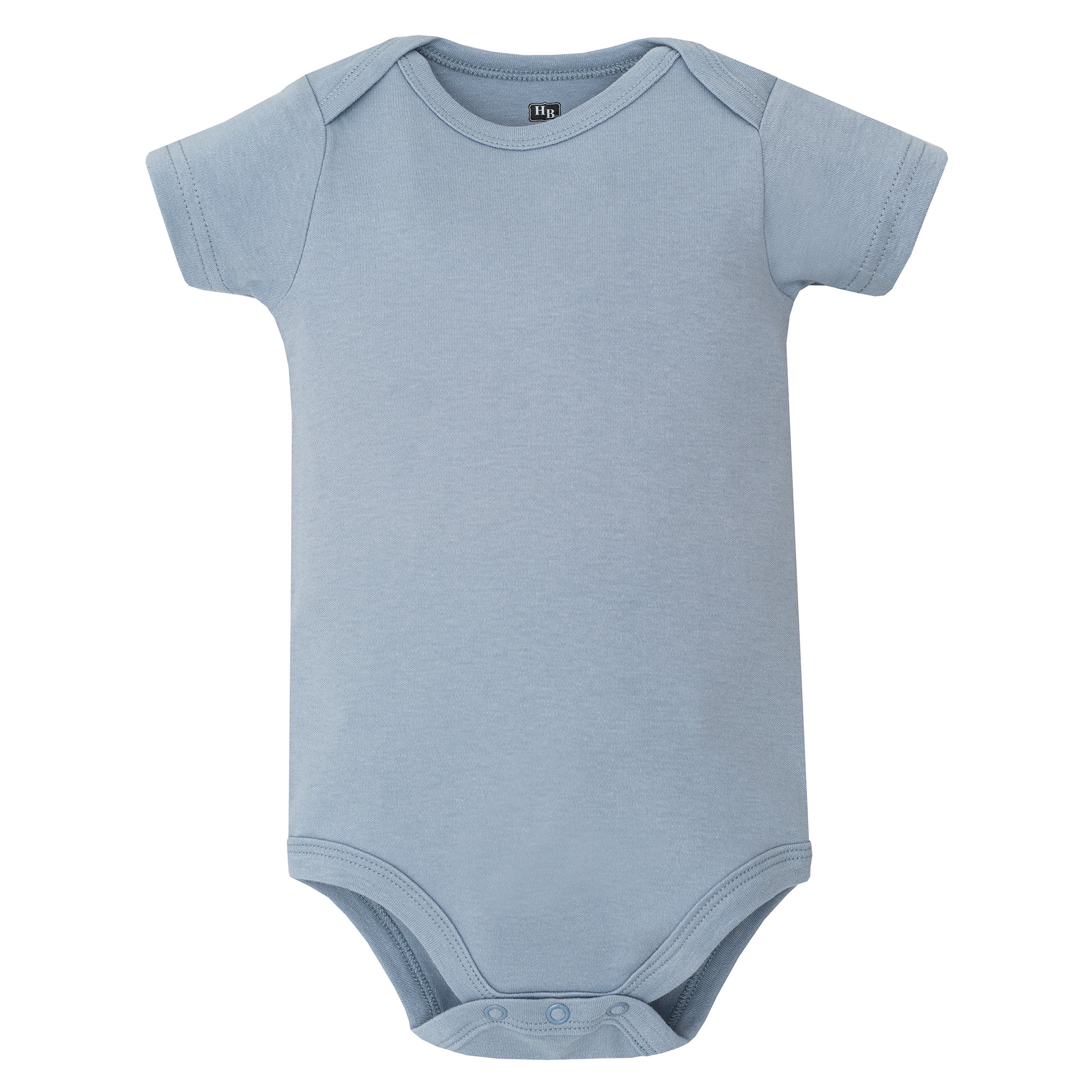 Hudson Baby Infant Boys Cotton Bodysuits 5-Pack, Blue Elephant Peanut, 12-18 Months