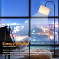 thumbnail image 4 of Mistaha Adjustable 12W Floor Lamp with 720 Lumens & 3 Color Temperatures - Iron & Linen Material, Foot Switch, 2m Cable, 1.62m Height - US Plug 85-265V, 4 of 6