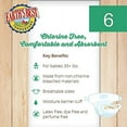 thumbnail image 3 of Earth's Best TenderCare Chlorine-Free Disposable Baby Diapers, Size 6 (35+ lbs), 72 Count, 3 of 4