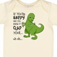 thumbnail image 4 of Inktastic T-Rex Can't Clap Boys or Girls Baby Bodysuit, 4 of 5