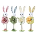 thumbnail image 6 of CoreLiving Easter Tree Decorations Cute Flower Bunny Handmade Felt Ornaments Light Color Hanging Decor for Spring Summer Small Tree Easter Party, 6 of 8