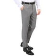 thumbnail image 5 of Ferrecci Men's Hilton Skinny Slim Fit Houndstooth Shawl Lapel 2pc Tuxedo, 5 of 5