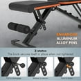 thumbnail image 5 of GASKY 600LBS Adjustable Weight Bench 6 Positions Backrest adjustment Foldable Workout Bench for Home Fitness Strength Training, 5 of 11