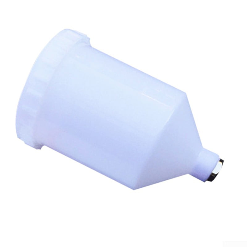 Details about   Car Plastic Air Gravity Feed Spray Paint Gun Airbrush Cup Pot 600ml Capacity 