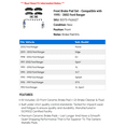 thumbnail image 2 of Front Brake Pad Set - Compatible with 1995 - 2002 Ford Ranger 1996 1997 1998 1999 2000 2001, 2 of 2