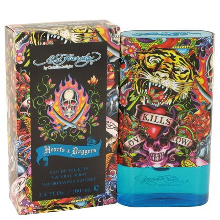 Ed Hardy Hearts & Daggers By Christian Audigier Eau De Toilette Spray 3.4 oz