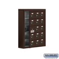 thumbnail image 1 of SalsburyIndustries 19155-15ZSC Cell Phone Storage Locker With Front Access Panel - 5 Door High Unit, Bronze, 1 of 1