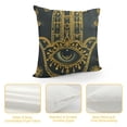 thumbnail image 4 of Subently Throw Pillow Cover Decorative Ornament Gold Geometric Circle Decorative Pillow Case Home  Pillow Case Home Sofa Office, 4 of 5
