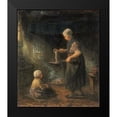 thumbnail image 2 of Israels, Jozef 20x23 Black Modern Framed Museum Art Print Titled - The Pancakes, 2 of 5