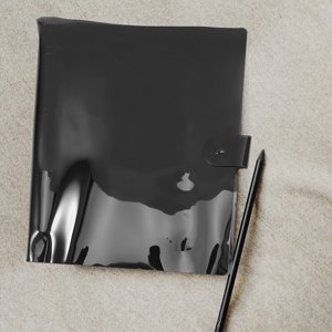 COOPHYA reliure de feuille en plastique souple noir pvc rechargeable A4 4-hole classeur pour les besoins quotidiens du planificateur 1 Retour à l'école