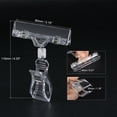 thumbnail image 2 of Unique Bargains 110mm Length Adjustable Rotating Sign Clip Fit 8mm Tag, Clear, 10 Pack, 2 of 5