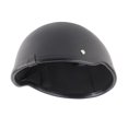 thumbnail image 3 of Casco De Moto Exquisito Hombres Retro Media Cara Casco Negro Mate, 3 of 8