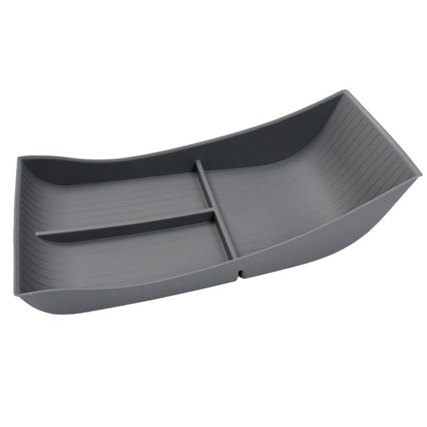 Caja Organizadora para Coche Bandeja Almacenamiento Control Apoyabrazos Central Sello BYD (gris)