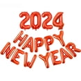 thumbnail image 4 of Globo de película de aluminio con letras de Feliz Año Nuevo de 16 pulgadas, decoración con escena de Feliz Año Nuevo, 4 of 4