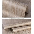 thumbnail image 4 of Papel tapiz adhesivo Flarnadox con rayas de madera dorada 53 x 300 cm, autoadhesivo y removible, 4 of 5