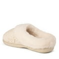 thumbnail image 4 of Dearfoams Womens Claire Cable Knit Chenille Clog House Slipper, 4 of 7