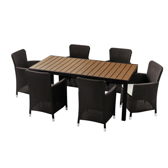 Comedor Exterior MQ Jardin Terraza 6 Puestos