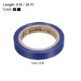thumbnail image 2 of Uxcell 26Ft Tennis Racket Badminton Racquet Grip Finishing Tapes, Blue/Black 4 Pack, 2 of 6