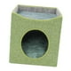 thumbnail image 2 of Cama para gatos, nido para gatos semicerrado, tienda suave para gatitos, cama para dormir para mascotas de doble capa, casa cubo para gatitos, gatos, Verde claro, 2 of 9