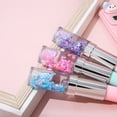 thumbnail image 6 of Lipstick Shaped Gel Pen Gel Pens,Cute Lipsticks Ballpoint Pens Gel Ink Pens,Creative Oil Quicksand Colorful Stationary Dynamic Liquid Sand Pen 0.5mm Tip Smooth to Write for Adult, 6 of 9