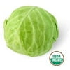 Organic Fresh Green Cabbage, Each