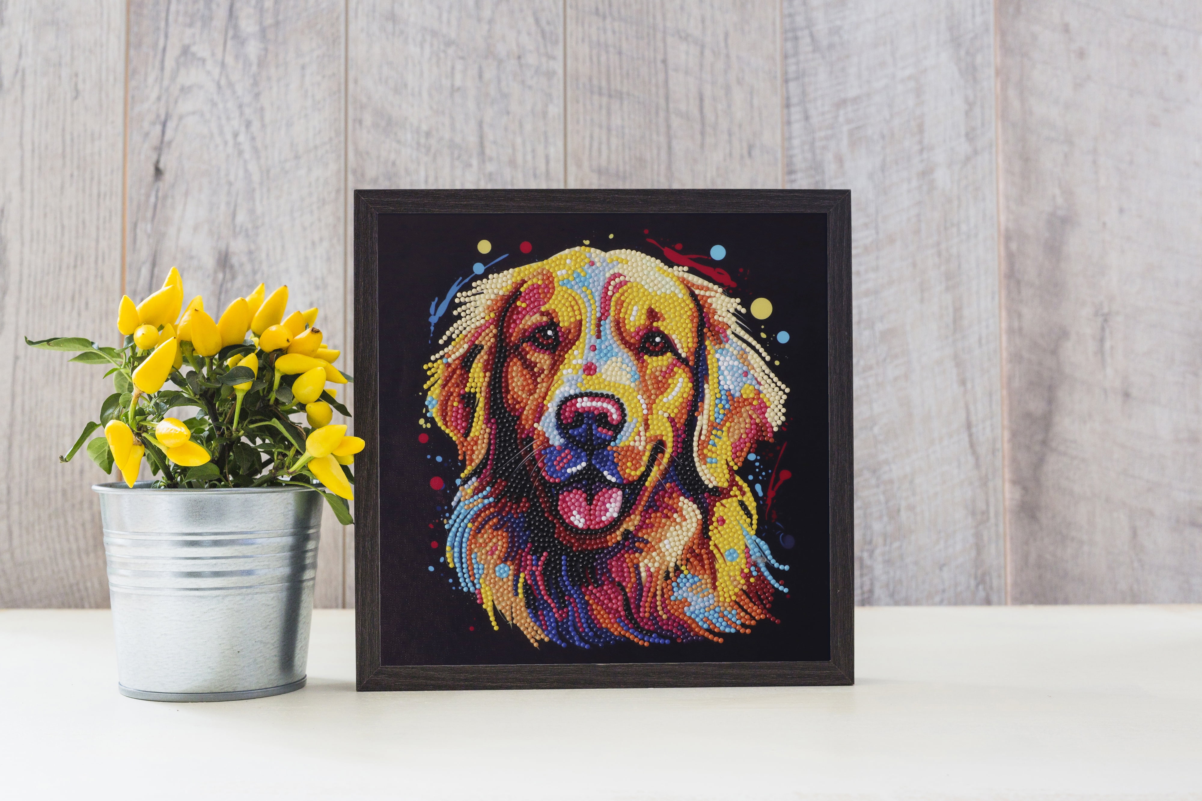 DIAMOND DOTZ® Colorful Lab Special Edition Diamond Painting Kit