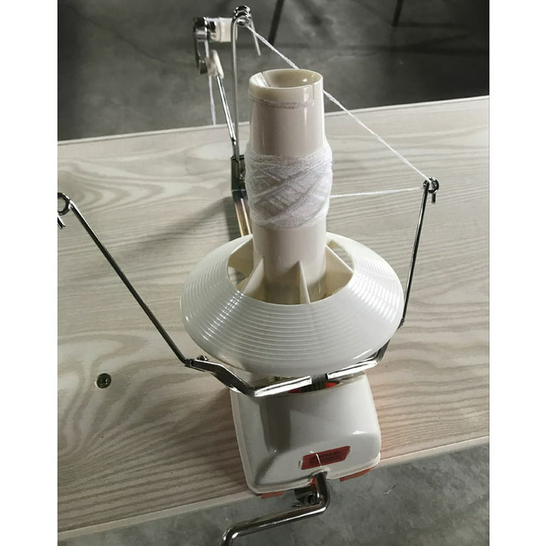 WUZSTAR Center Pull Yarn Ball Winder,Hand Operated Heavy Duty Winding  Machine Metal Yarn/Fiber/Wool Ball Winder 500g 