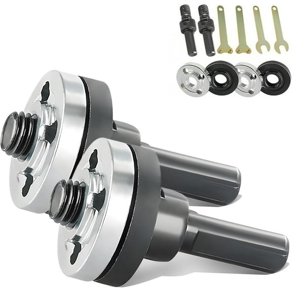 Angle Grinder Connector Set, 10-13mm Angle Grinder Adapter for Drill, Electric Drill Angle Grinder Connecting Rod Set, Conversion Connecting Rod Set with Spanner, for Cutting Disc